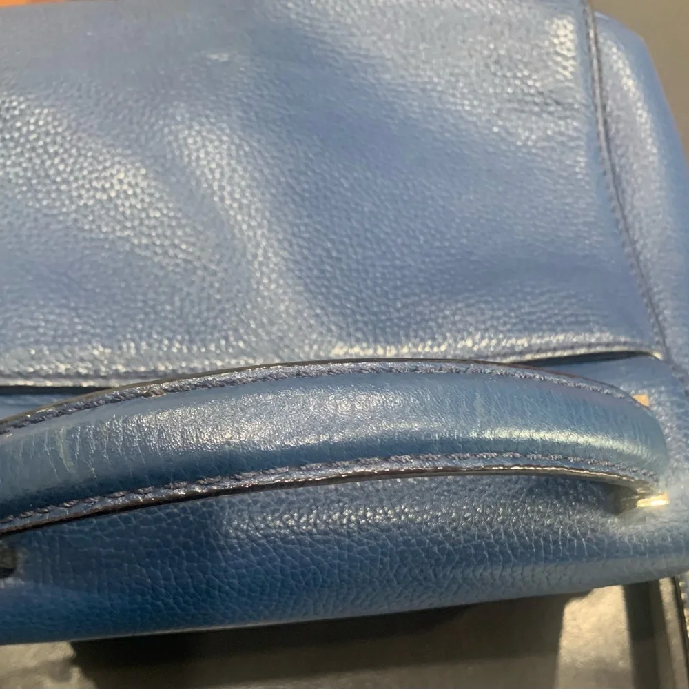 Kate Spade Blue Leather Crossbody Bag - Picture 13 of 14